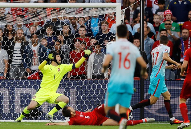 Türkiye - Çek Cumhuriyeti maçından kareler - 10