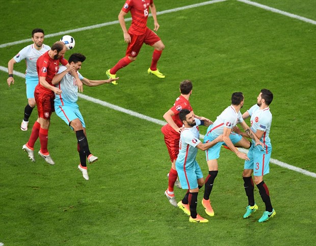 Türkiye - Çek Cumhuriyeti maçından kareler - 35