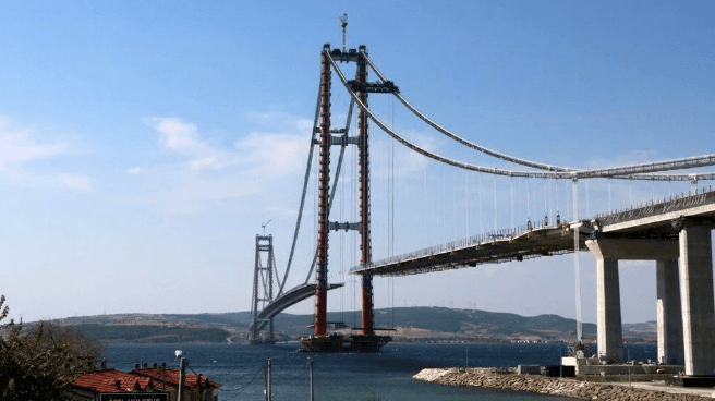 1915 Çanakkale Köprüsü adım adım tamamlanıyor - 9