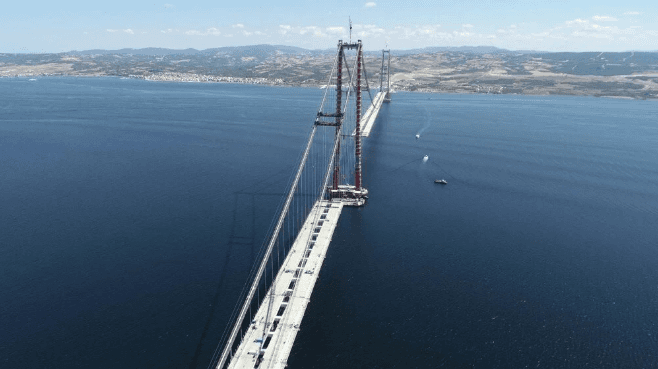 1915 Çanakkale Köprüsü adım adım tamamlanıyor - 8