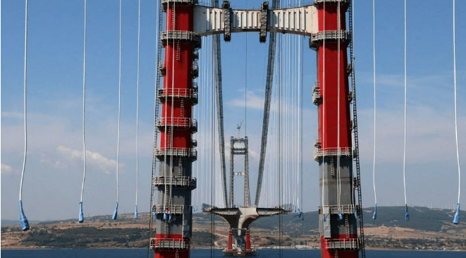 1915 Çanakkale Köprüsü adım adım tamamlanıyor - 2