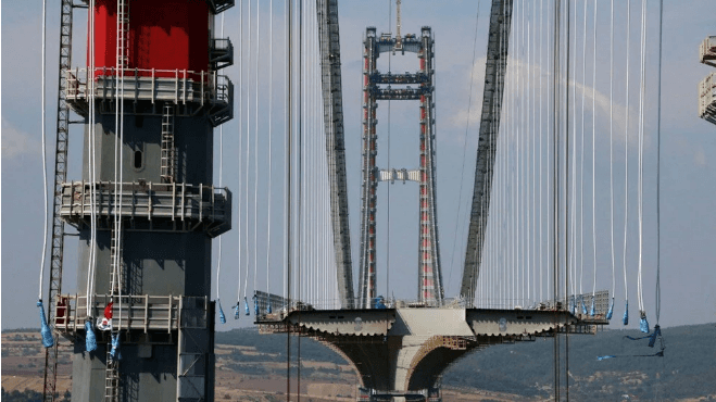 1915 Çanakkale Köprüsü adım adım tamamlanıyor - 1