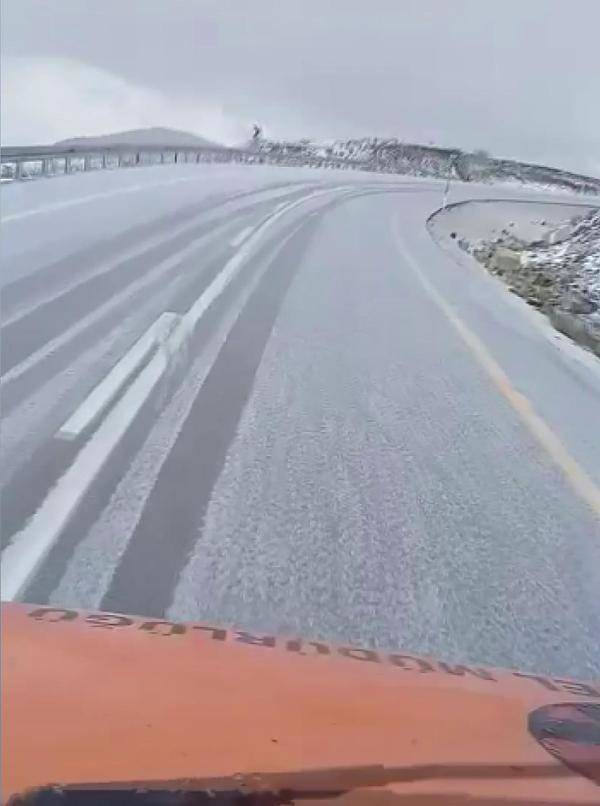 Erzurum'a ilk kar düştü - 5