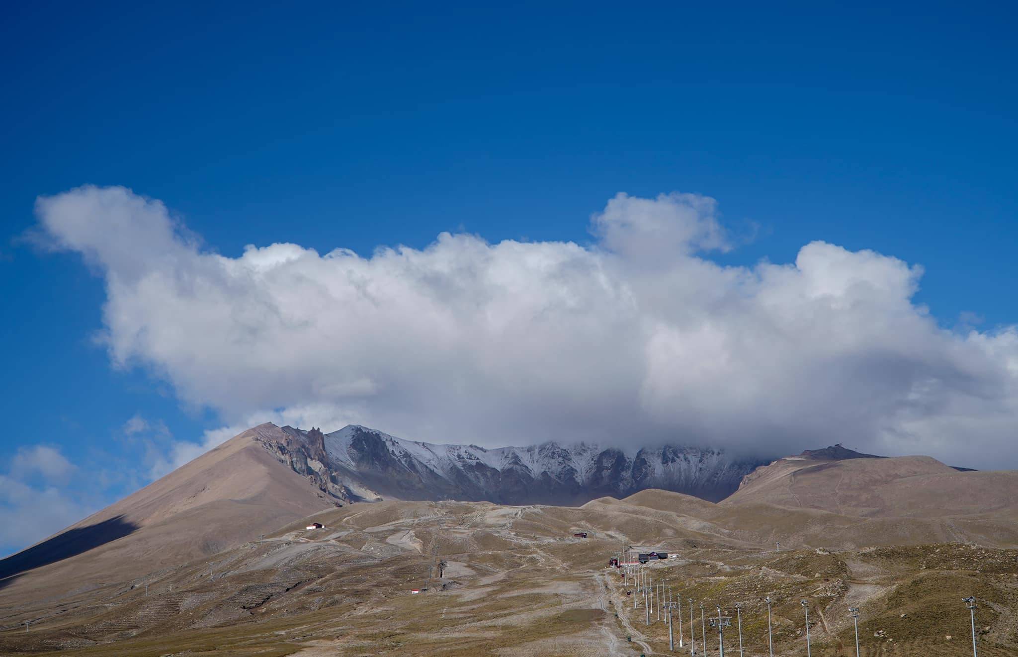 Erciyes’in zirvesi beyaza büründü - 5