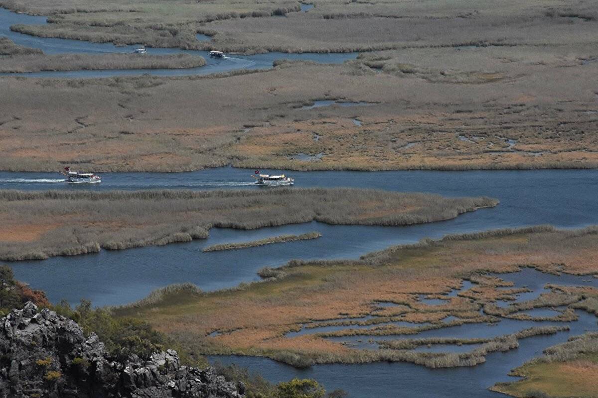 Her yıl bir milyon kişi ziyaret ediyor: Labirent görünümlü sazlıklar arasında geziyorlar - 7