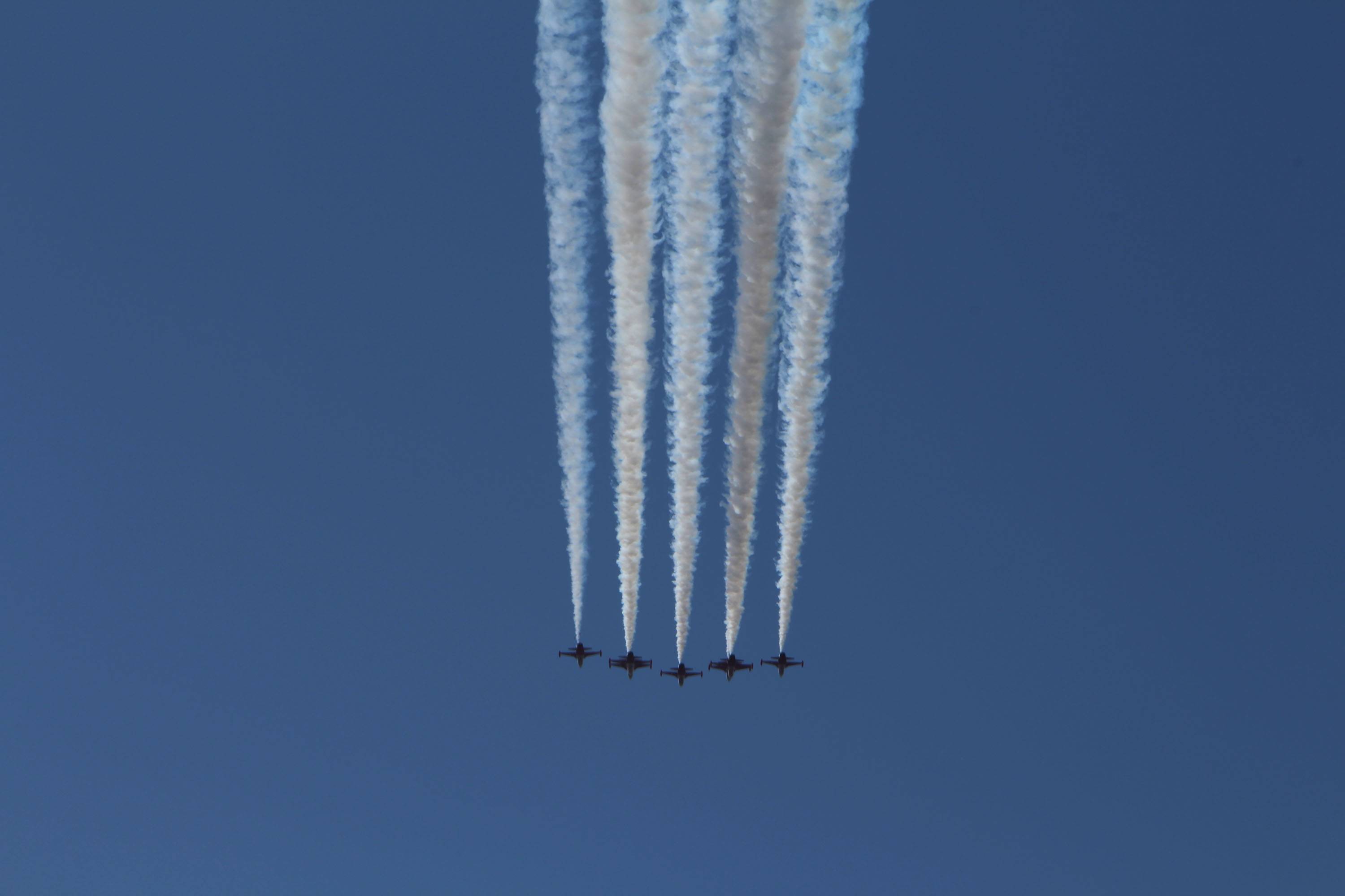 TEKNOFEST öncesi İstanbul Boğazı'nda Türk Yıldızları'ndan selamlama uçuşu - 5
