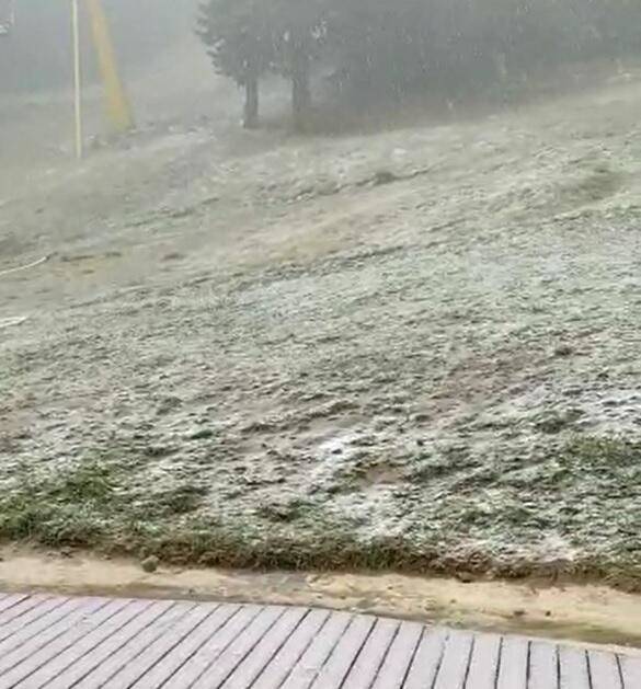 Uludağ ve Kartalkaya'ya mevsimin ilk kar yağışı düştü - 6