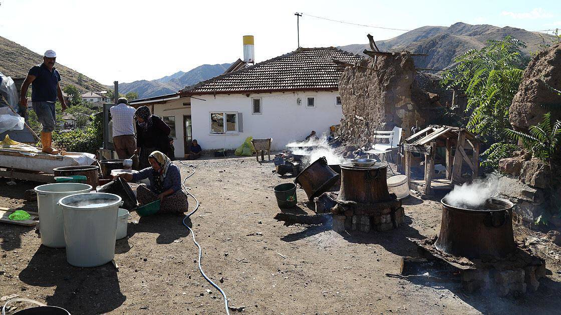 Üzümüyle ünlü Kalecik'te pekmez mesaisi - 1