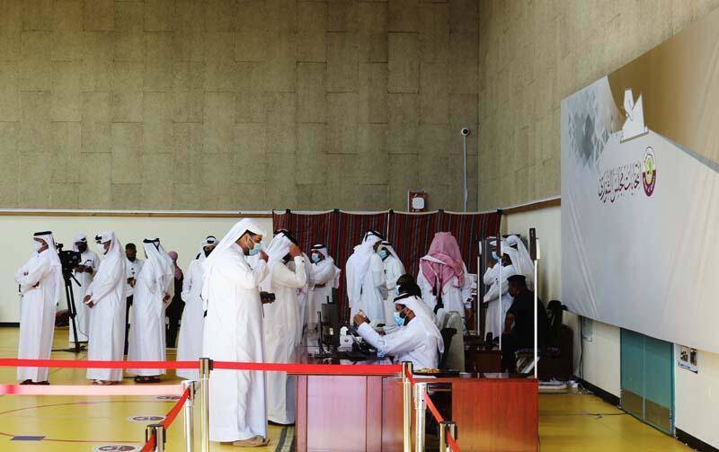 Katar'da ilk kez yapılan milletvekili seçimleri için oy verme işlemi başladı - 8