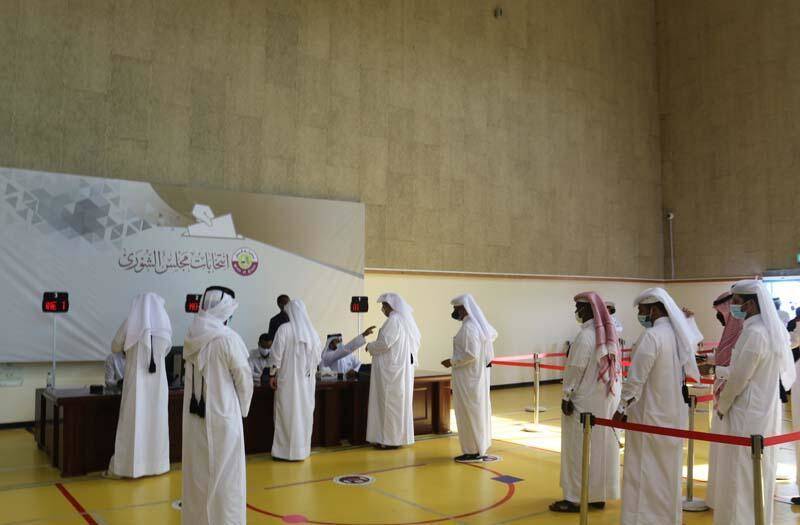 Katar'da ilk kez yapılan milletvekili seçimleri için oy verme işlemi başladı - 4