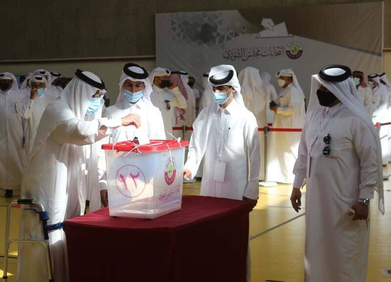 Katar'da ilk kez yapılan milletvekili seçimleri için oy verme işlemi başladı - 3