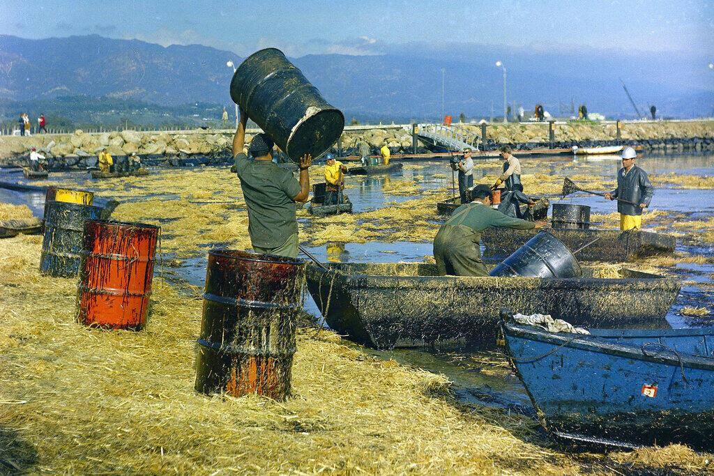 ABD'de California tarihinin en büyük petrol sızıntılarından biri: Sahiller kapatıldı - 2