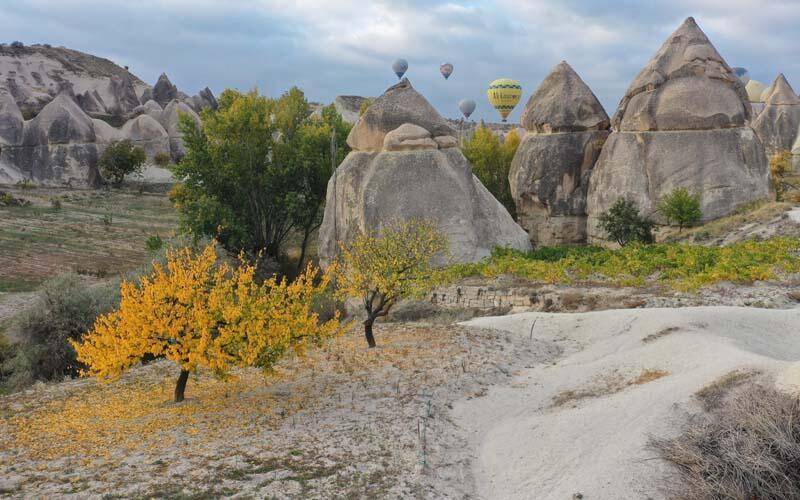 Kapadokya sonbahar renklerine büründü - 7