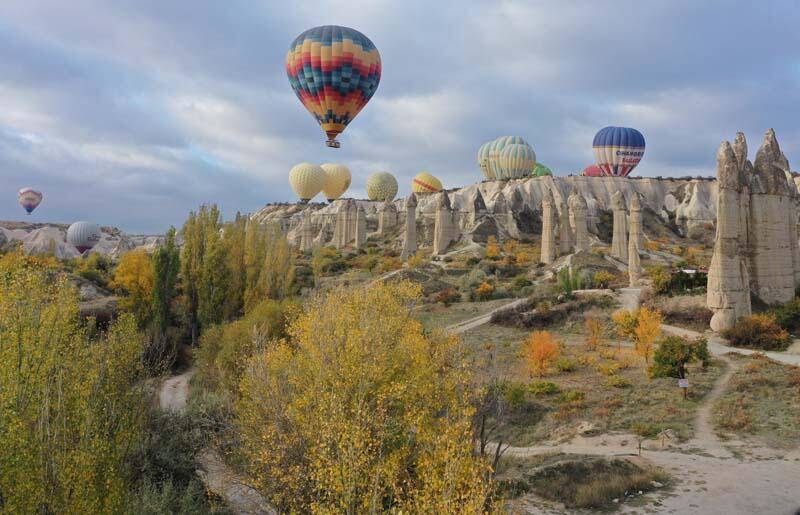 Kapadokya sonbahar renklerine büründü - 10