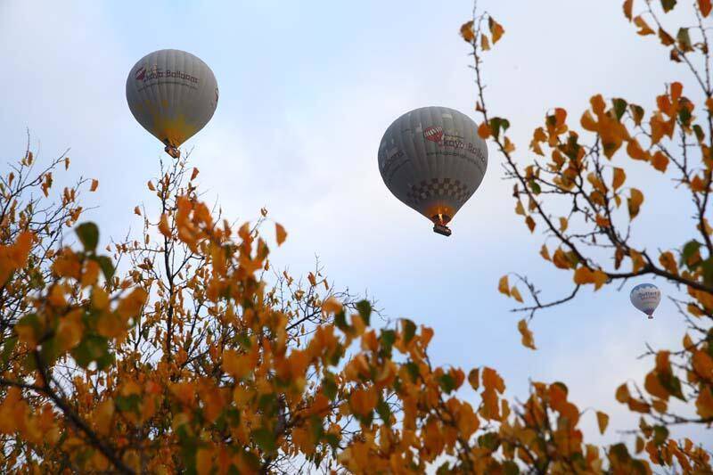 Kapadokya sonbahar renklerine büründü - 3