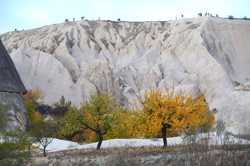 Kapadokya sonbahar renklerine büründü - 12