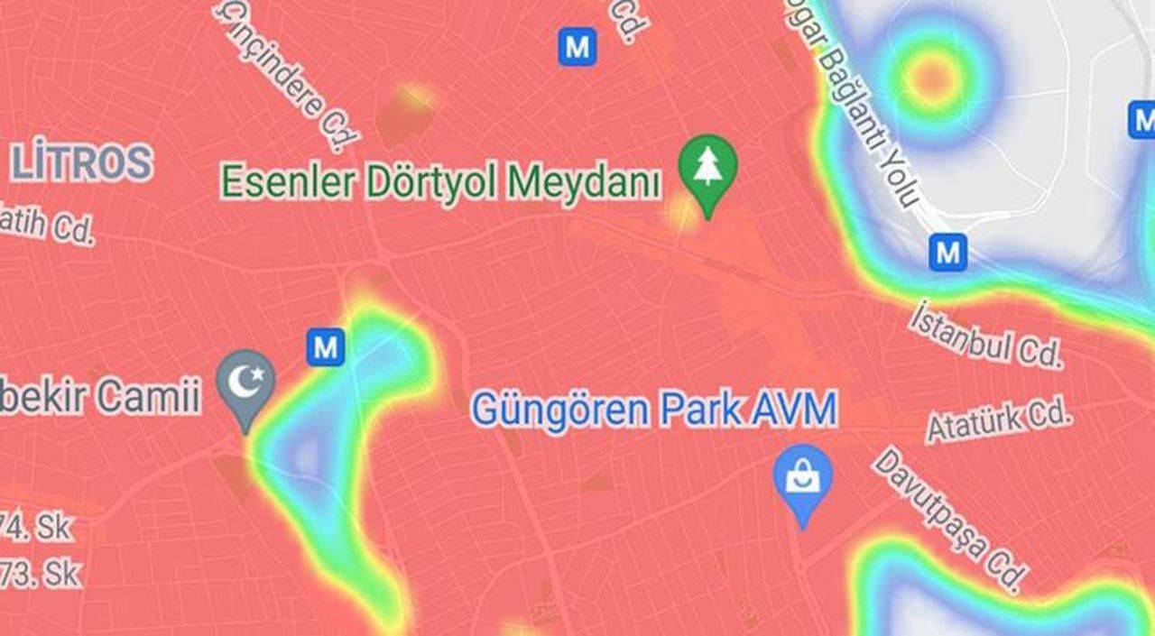 İstanbul'da koronavirüs haritası kıpkırmızı! - 18