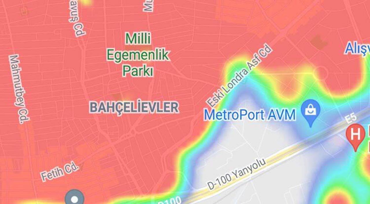 İstanbul'da koronavirüs haritası kıpkırmızı! - 7