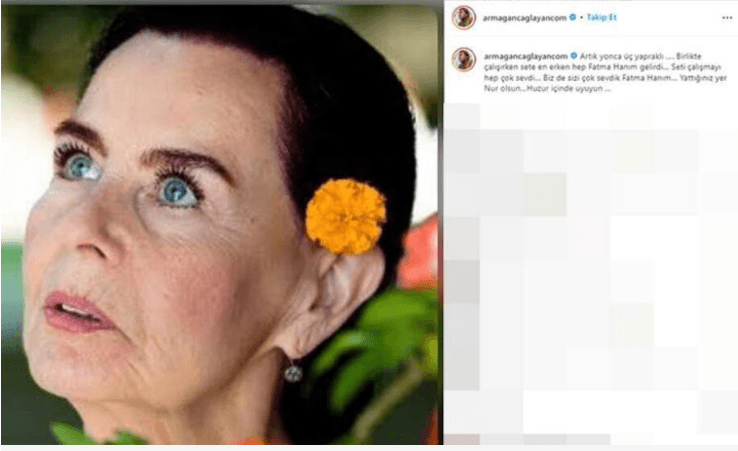 Ünlülerden Fatma Girik'e veda mesajları... - 3