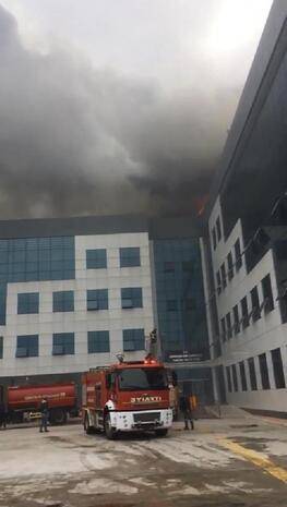 Giresun’da fakülte binasının çatısında yangın - 3