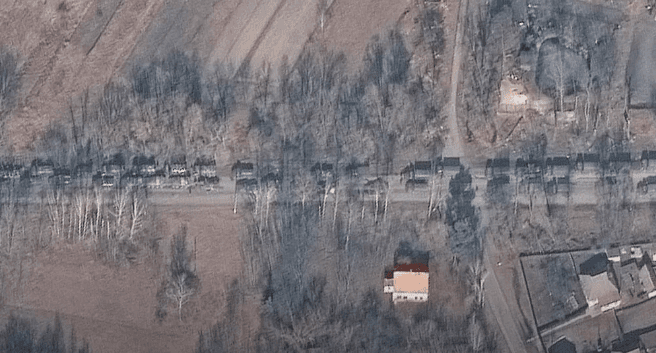 Putin’in yıkım ordusu: 64 kilometrelik konvoy Kiev sınırında - 15