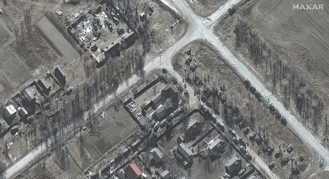 Putin’in yıkım ordusu: 64 kilometrelik konvoy Kiev sınırında - 4