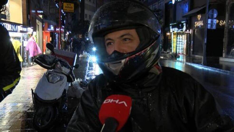 Yasağa rağmen kuryeler yollara çıktı - 3