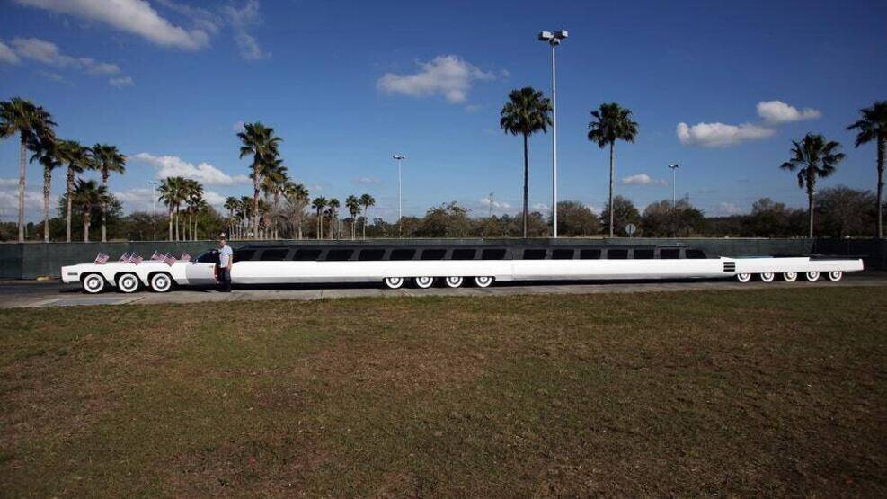 Dünyanın en uzun aracı rekor tazeledi! - 1