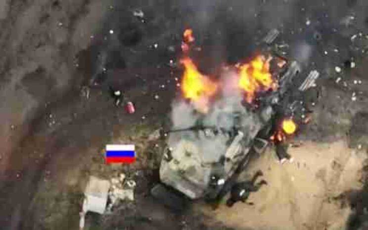 Dünyanın konuştuğu görüntü: Tek başına Rus konvoyunu pusuya düşürdü! - 6