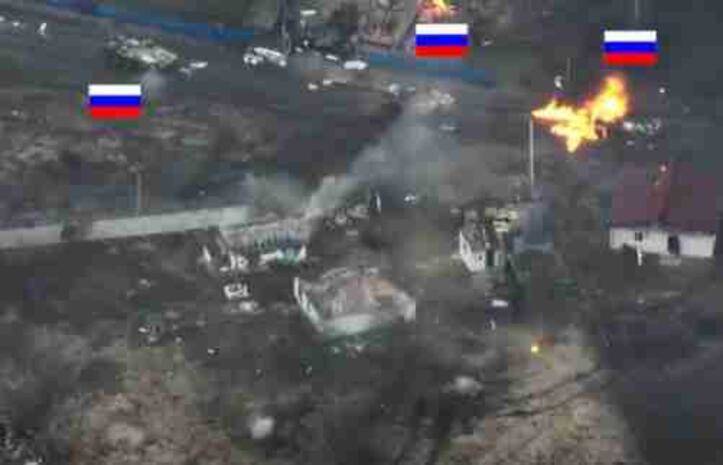Dünyanın konuştuğu görüntü: Tek başına Rus konvoyunu pusuya düşürdü! - 1