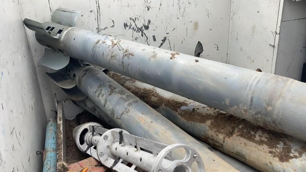 Çernihiv’de nehir kenarında füzeler bulundu - 2