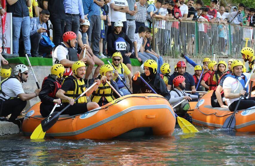 Nusaybin'de ilk kez rafting yarışması düzenlendi - 3
