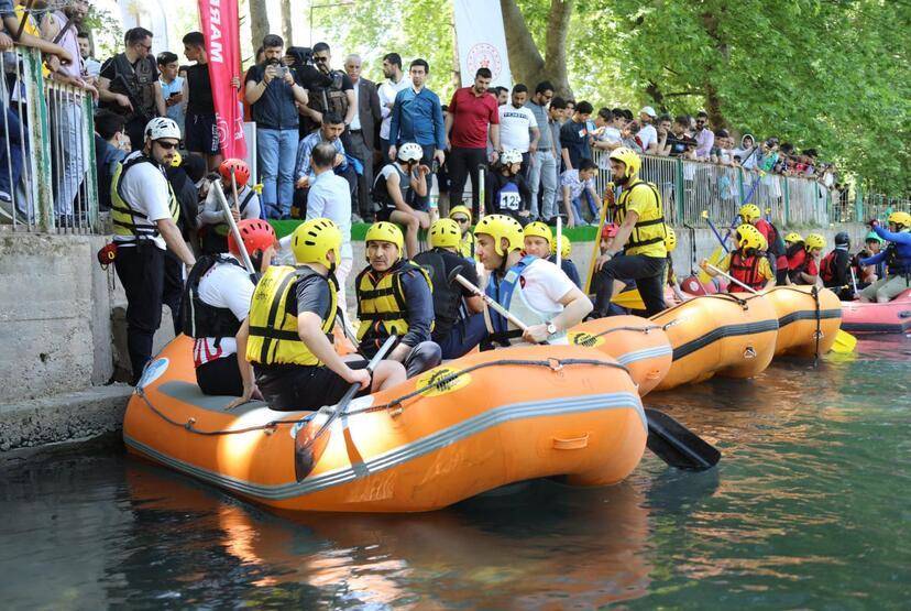 Nusaybin'de ilk kez rafting yarışması düzenlendi - 4