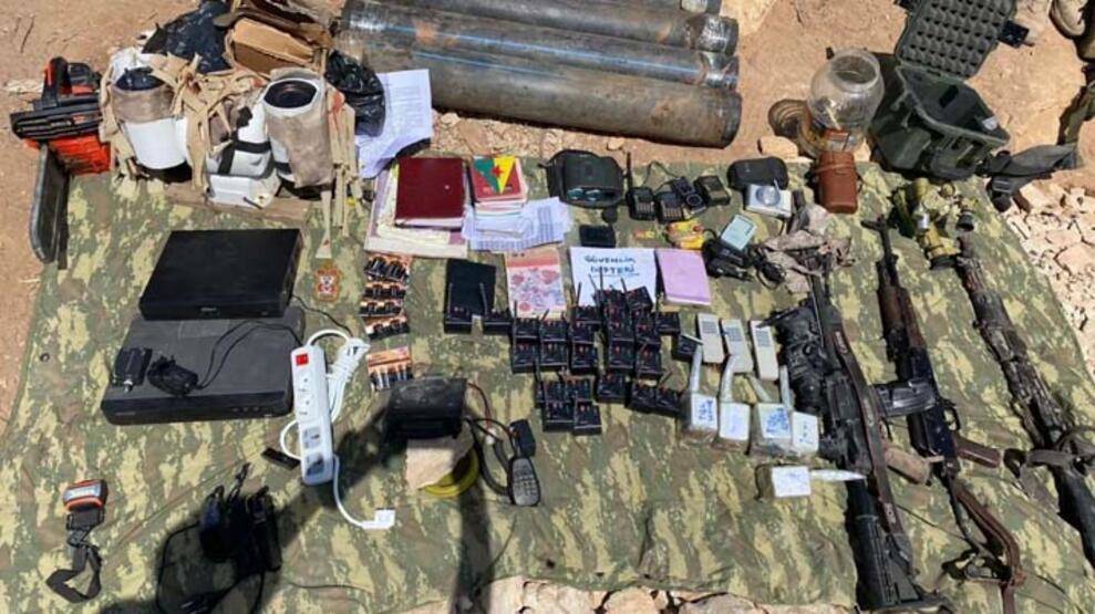 Teröristlerin kullandığı mağaradan İsveç yapımı silah çıktı - 2