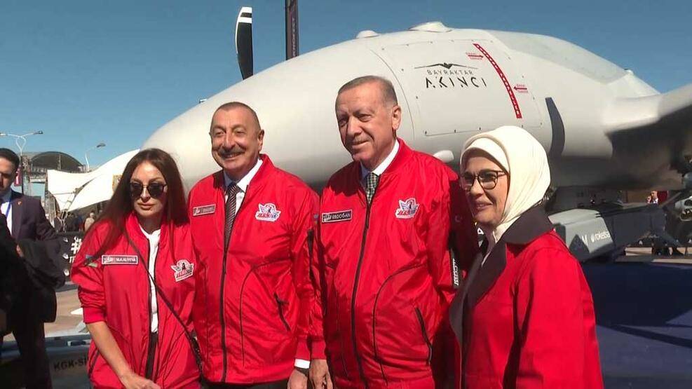 Erdoğan ve Aliyev, Bayraktar Akıncı SİHA'sını imzaladı - 3