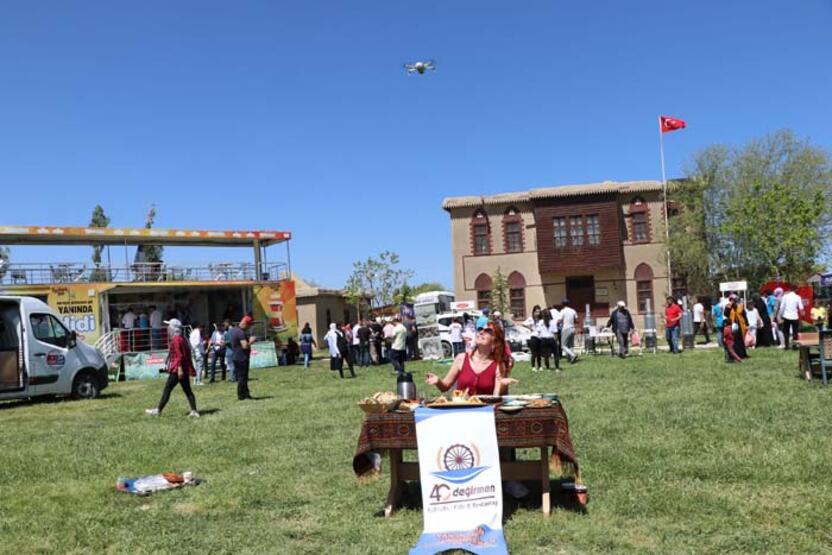 Van'da tarihi kalede 'Dünya Kahvaltı Günü' etkinliği - 13