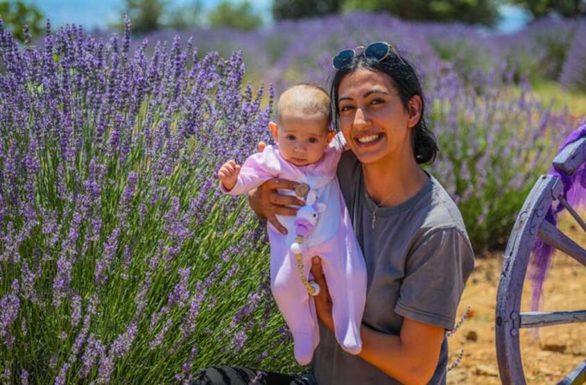 'Ota kim bakar' denilen mor bahçeler, 47 yıldır geçim kaynağı - 7