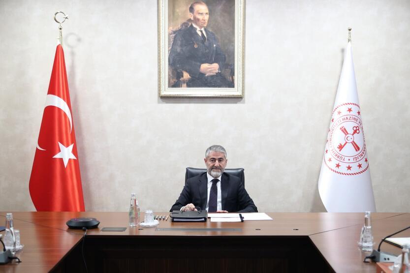 Bakan Nebati, Binance kurucusu ile görüştü - 1