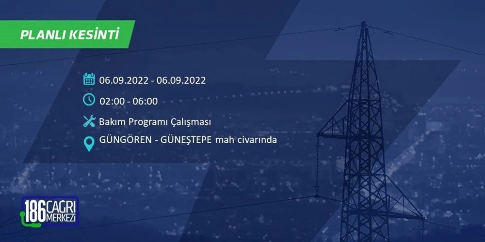 BEDAŞ 6-7 Eylül Elektrik kesintisi hangi ilçe ve mahallede olacak? Elektrikler ne zaman saat kaçta gelecek? - 41