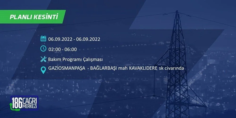 BEDAŞ 6-7 Eylül Elektrik kesintisi hangi ilçe ve mahallede olacak? Elektrikler ne zaman saat kaçta gelecek? - 46