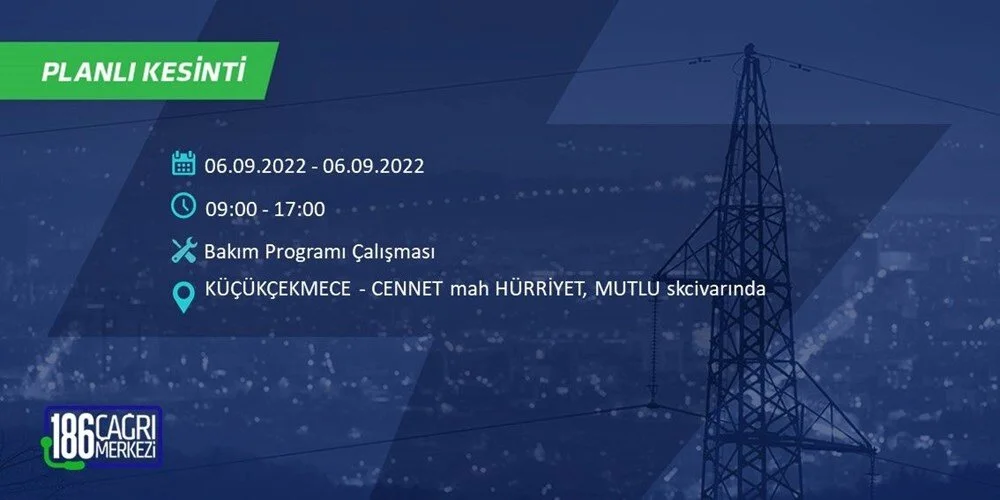 BEDAŞ 6-7 Eylül Elektrik kesintisi hangi ilçe ve mahallede olacak? Elektrikler ne zaman saat kaçta gelecek? - 47