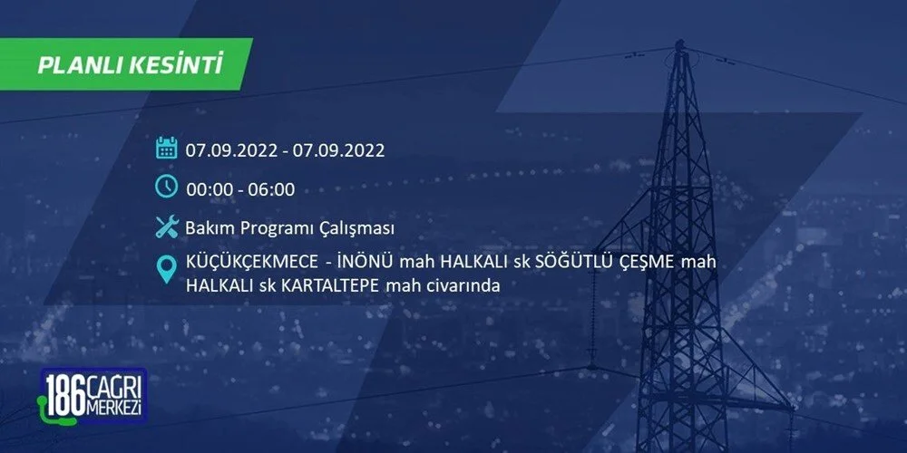 BEDAŞ 6-7 Eylül Elektrik kesintisi hangi ilçe ve mahallede olacak? Elektrikler ne zaman saat kaçta gelecek? - 49