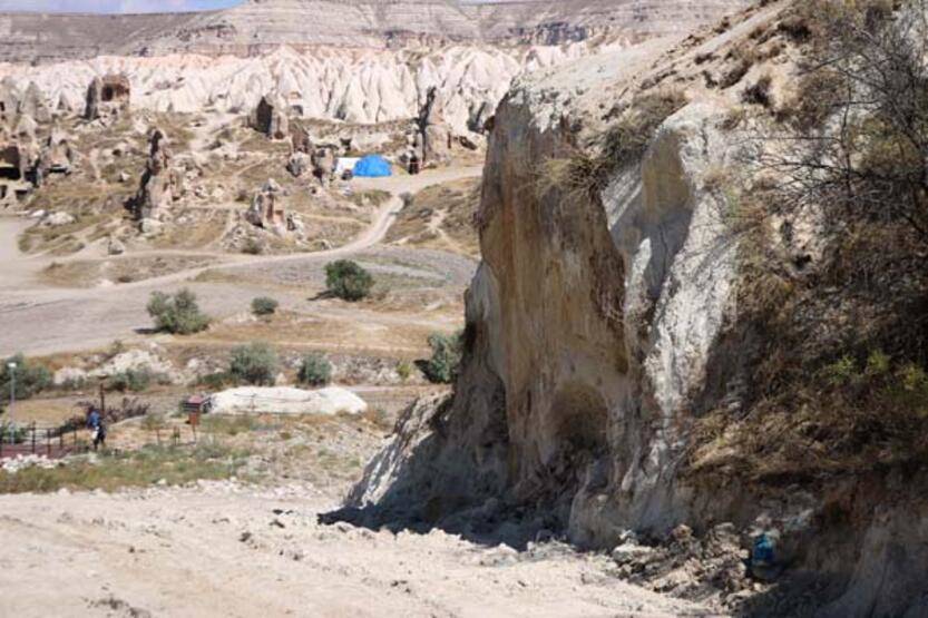 Kapadokya'da tartışmalı yol üzerindeki tuvalet yıkıldı - 3