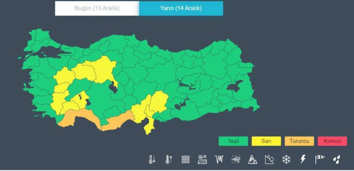 Selin ardından Antalya için Meteoroloji'den yeni uyarı! - 3