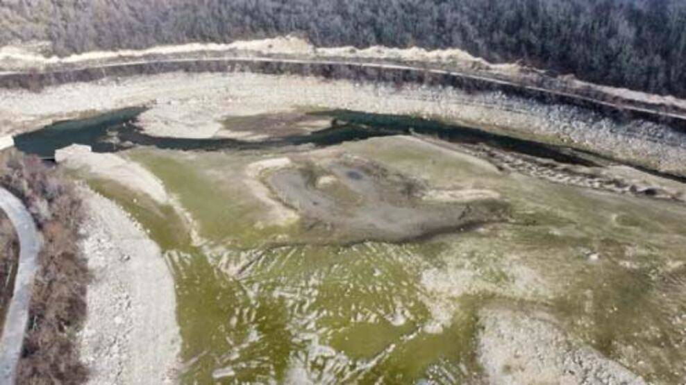 Trakya'da İstanbul'un suyunu karşılayan 2 barajın doluluk oranı yüzde 5'in altında - 1