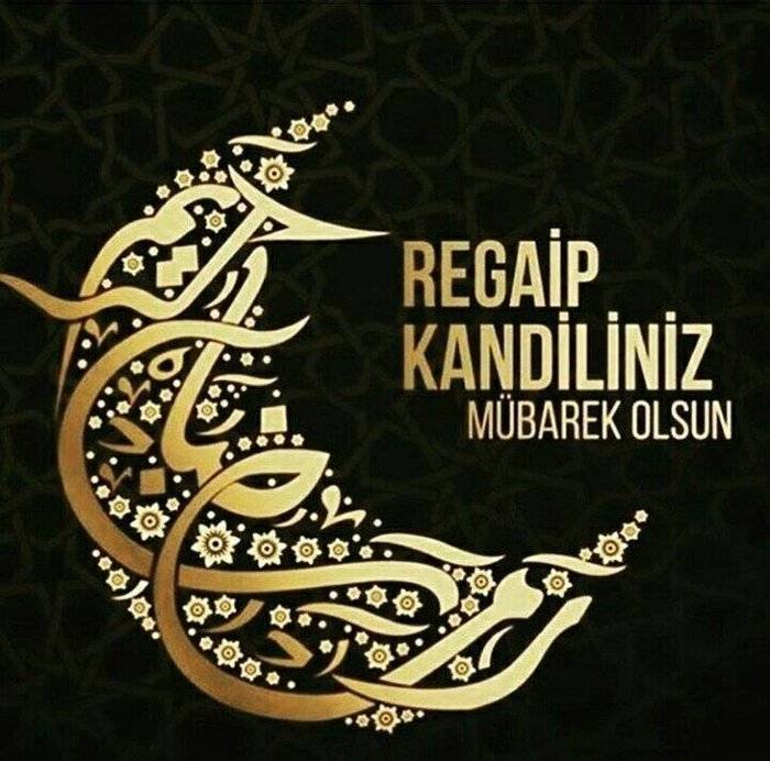 WhatsApp resimli kandil mesajları indir | Regaip Kandili resmi (durum fotoğrafı) indir - 30