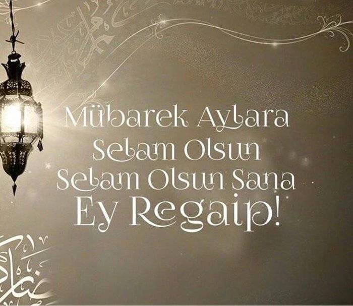 WhatsApp resimli kandil mesajları indir | Regaip Kandili resmi (durum fotoğrafı) indir - 17