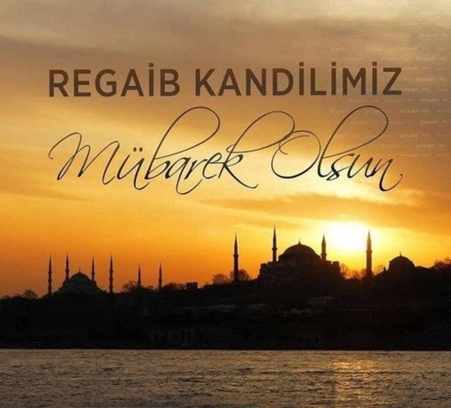 WhatsApp resimli kandil mesajları indir | Regaip Kandili resmi (durum fotoğrafı) indir - 22