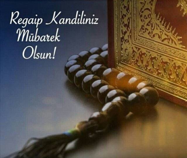 WhatsApp resimli kandil mesajları indir | Regaip Kandili resmi (durum fotoğrafı) indir - 24