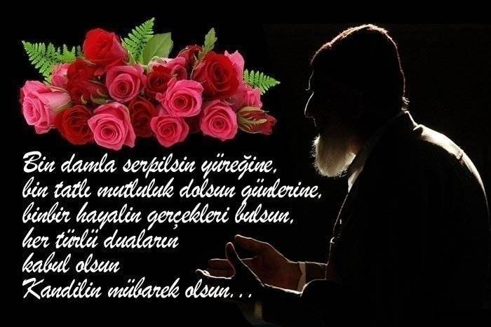 WhatsApp resimli kandil mesajları indir | Regaip Kandili resmi (durum fotoğrafı) indir - 19